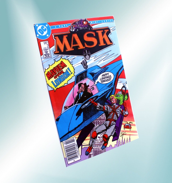 MASK Comic No. 3 (1986): Mayhem over London! von DC Comics